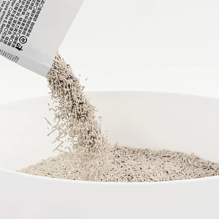 2.4kg Mixed Crushed Bentonite Tofu Cat Litter Cat Litter Deodorant Cat Supplies - 2.4kg*1