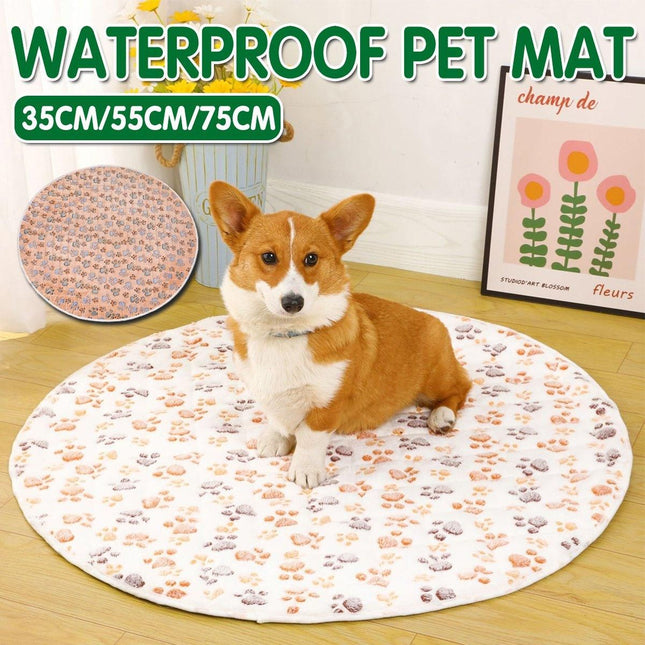 Waterproof Round Dog Pad