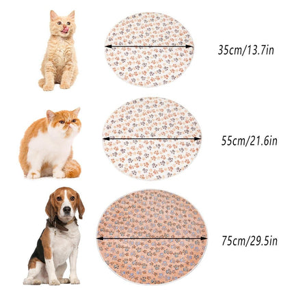 Waterproof Round Dog Pad