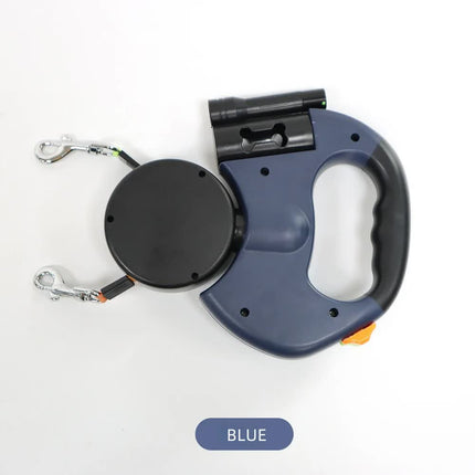 Dual Retractable Dog Leash
