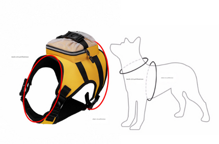 Ultimate Dog Harness Vest with Backpack