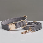 Luxury Velvet Pet Collar & Leash Set