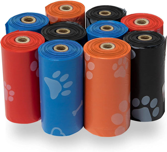 Biodegradable Dog Poop Bags with Bone Dispenser