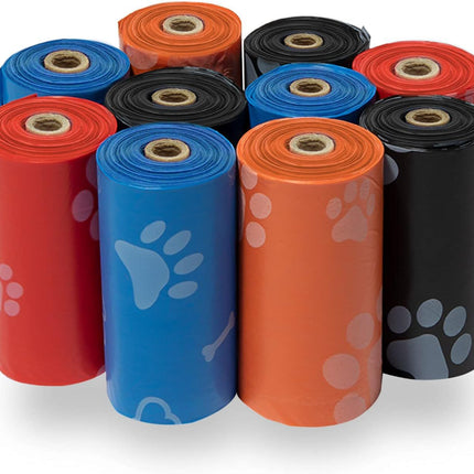 Biodegradable Dog Poop Bags with Bone Dispenser