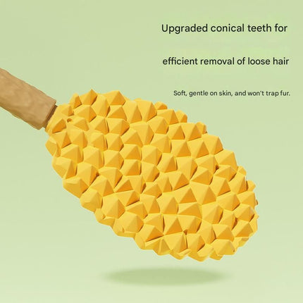 2-piece Pet Durian Massage Grooming Brush