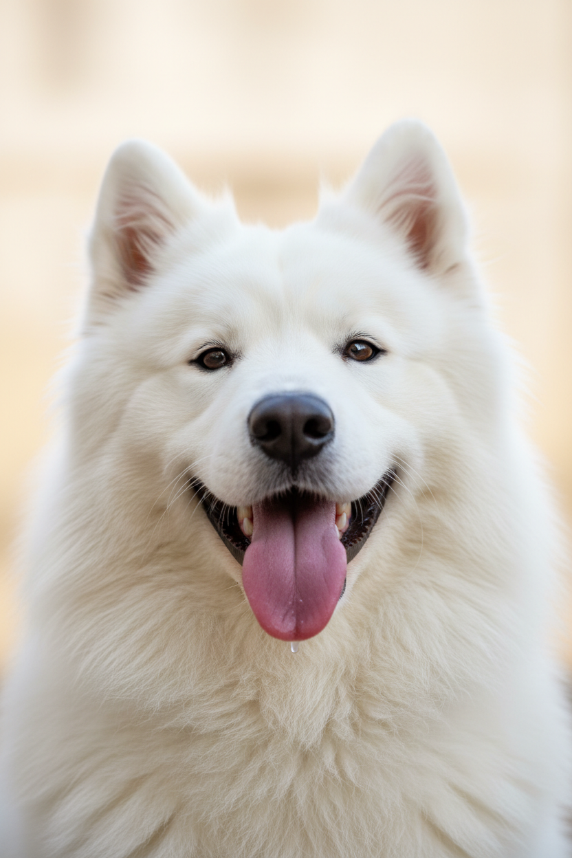 Goofy Samoyed
